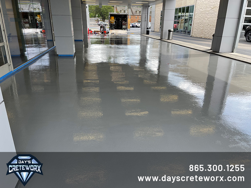 commercial concrete refinishing