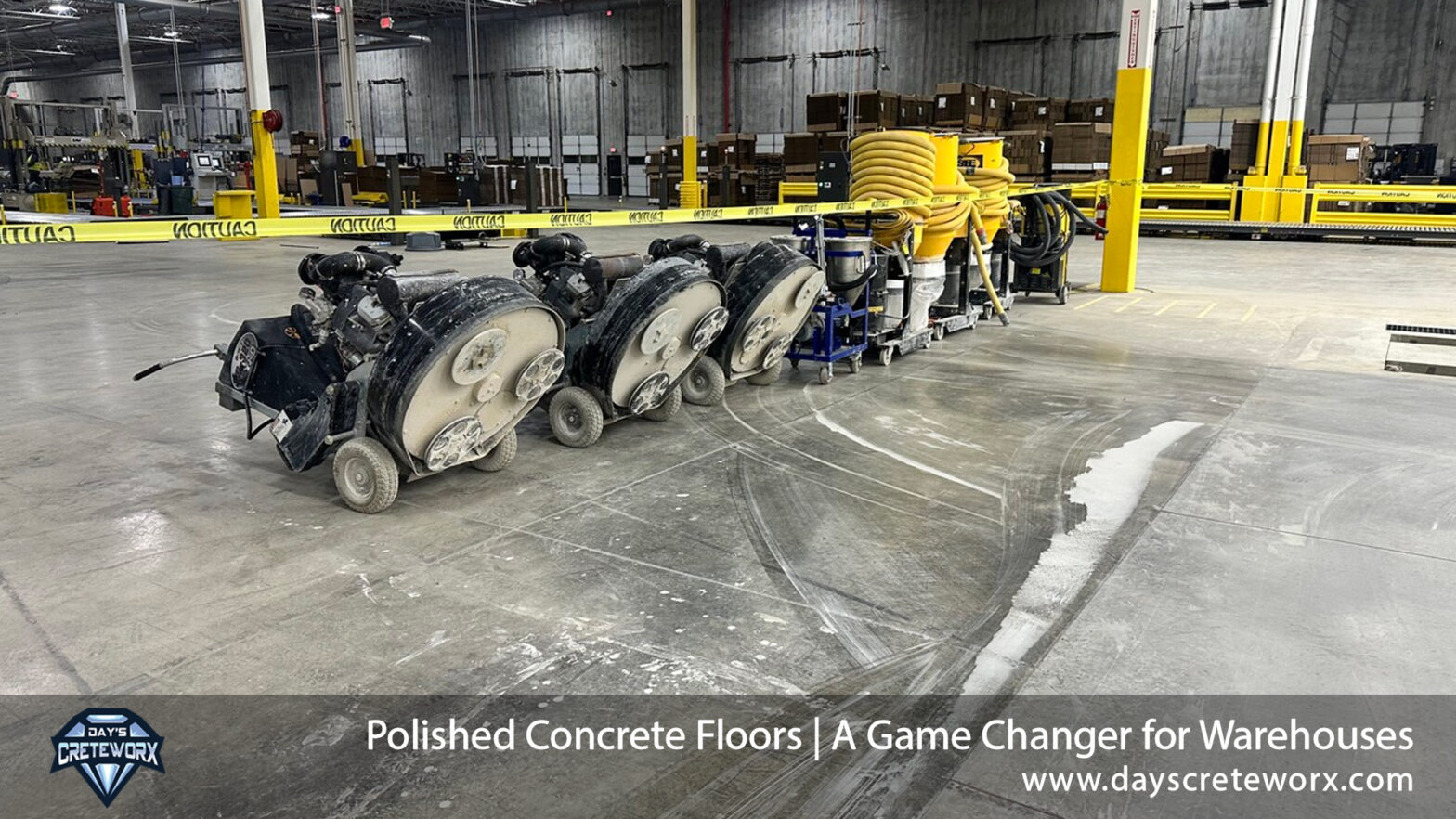 Polished Concrete Warehouse Floors